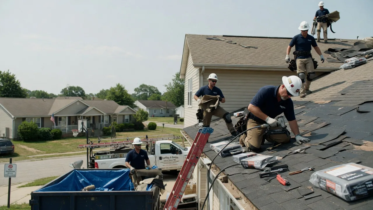 Roof Replacement in Burnettsville, IN near me